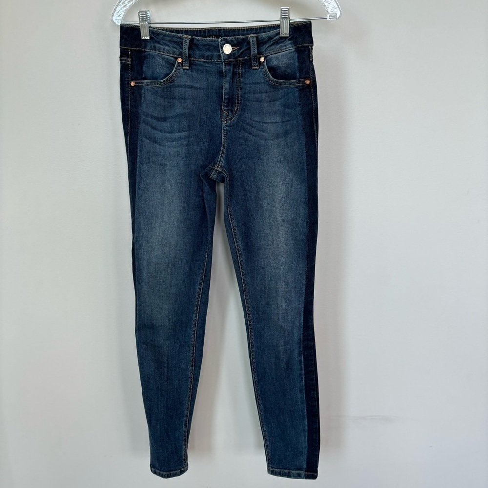 Level 99 Two-Tone Skinny Jeans Size 28